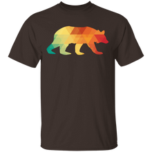 Load image into Gallery viewer, Bear geometric Rainbow Color T-Shirt
