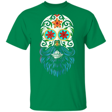 Load image into Gallery viewer, Day Of The Dead Bearded Sugar Skull Halloween Costume Shirt
