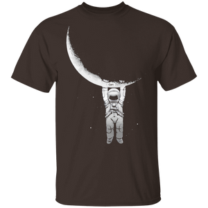 Astronaut With Moon T-Shirt