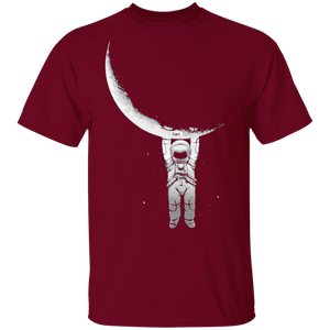 Astronaut With Moon T-Shirt