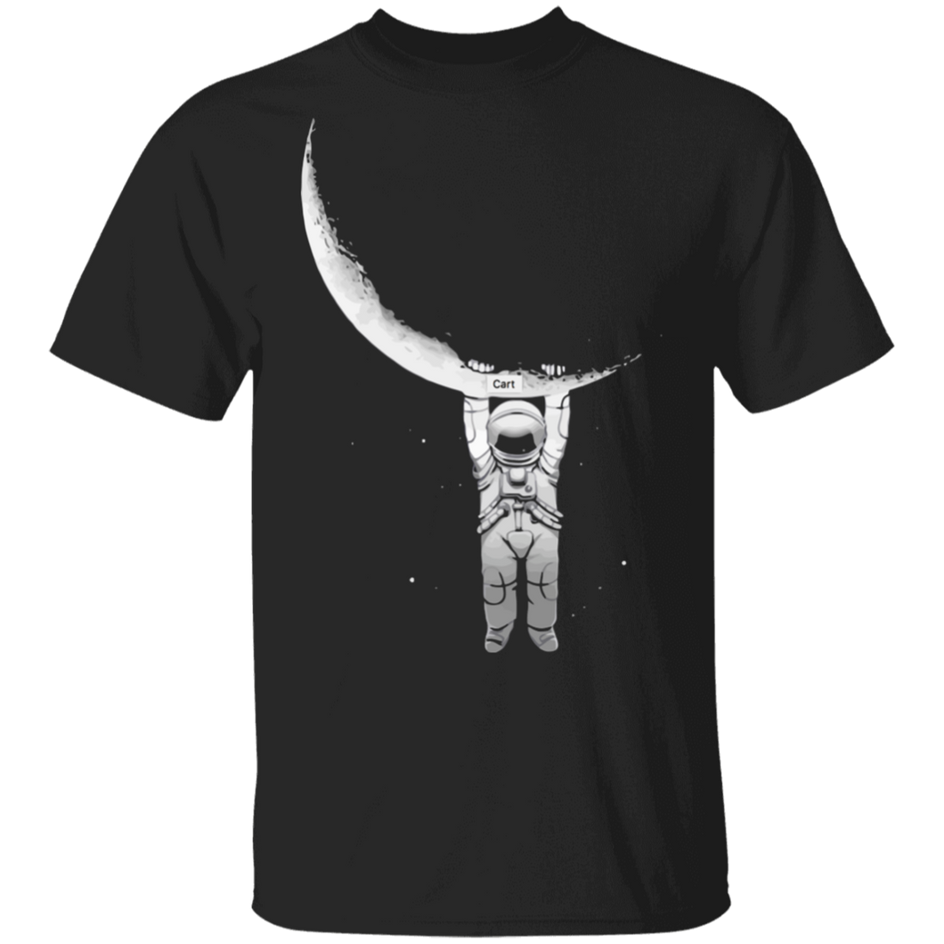 Astronaut With Moon T-Shirt