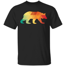 Load image into Gallery viewer, Bear geometric Rainbow Color T-Shirt
