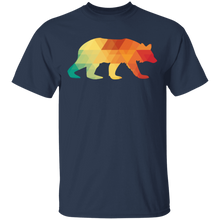 Load image into Gallery viewer, Bear geometric Rainbow Color T-Shirt
