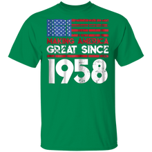 Load image into Gallery viewer, 61th Birthday Gifts Making America Great Since 1958 Shirt
