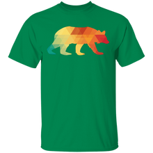 Load image into Gallery viewer, Bear geometric Rainbow Color T-Shirt
